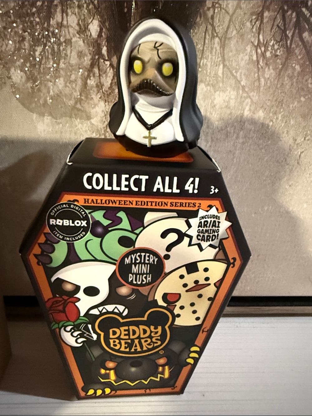 Halloween! Ghost keychain ,Halloween storage box ,the nun duck & DEDDY bear - Picture 4 of 4